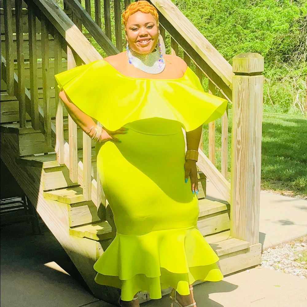 Two Piece Ruffle Set